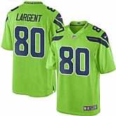 Nike Men & Women & Youth Seahawks 80 Steve Largent Green Color Rush Limited Jersey,baseball caps,new era cap wholesale,wholesale hats
